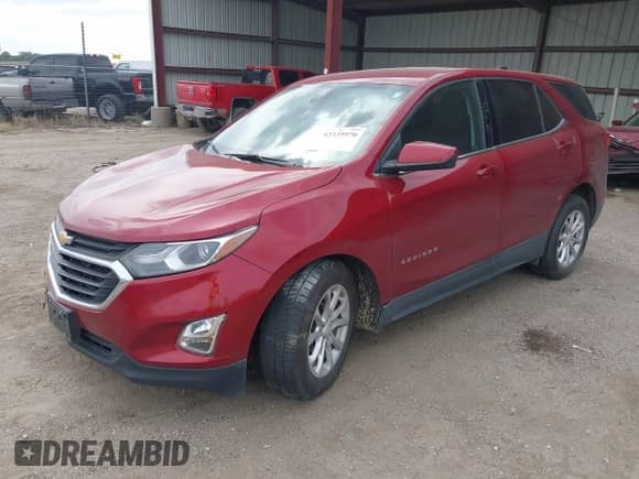 2020 Chevrolet Equinox LT with VIN 3GNAXKEV3LS586522, listed as a IAAI auction lot 43339970 with 67,170 mi miles and . Bid and sale history available at DreamBid. Image 2.