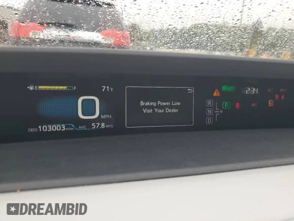 2016 Toyota Prius Three z VIN JTDKARFU0G3014574, wystawiony jako Copart lot #81906575 z przebiegiem 103 003 mil mil oraz Szkoda całkowita • Salvage title. Historia ofert i sprzedaży dostępna na DreamBid. Obrazek 9.