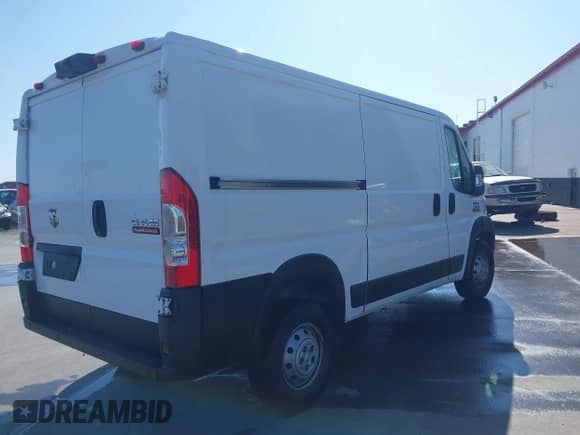 2019 Ram ProMaster Cargo with VIN 3C6TRVAGXKE505802, listed as a IAAI auction lot 42418639 with 201,313 mi miles and . Bid and sale history available at DreamBid. Image 4.