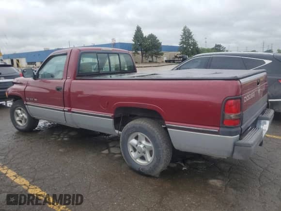 1996 Dodge 1500 with VIN 1B7HC16Y2TJ139882, listed as a Copart auction lot 57718955 with 108,136 mi miles and Clean title. Bid and sale history available at DreamBid. Image 2.