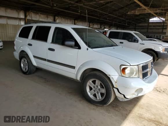 2007 Dodge Durango with VIN 1D8HD48K47F540934, listed as a Copart auction lot 61875105 with 136,875 mi miles and Clean title. Bid and sale history available at DreamBid. Image 4.