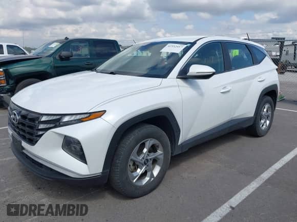 2022 Hyundai Tucson SE with VIN 5NMJACAE1NH079814, listed as a IAAI auction lot 42352417 with 135,899 mi miles and . Bid and sale history available at DreamBid. Image 2.