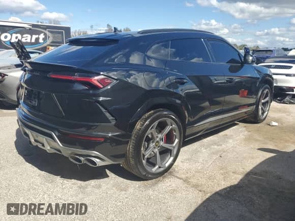 2019 Lamborghini Urus with VIN ZPBUA1ZL6KLA01875, listed as a Copart auction lot 73309444 with 67,830 mi miles and Non repairable. Bid and sale history available at DreamBid. Image 3.