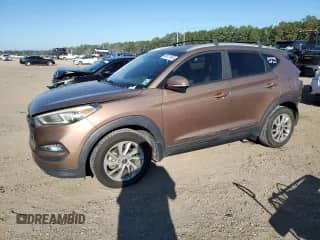 2016 Hyundai Tucson Sport with VIN KM8J33A29GU144870, listed as a Copart auction lot 86621665 with 108,028 mi miles and Salvage title. Bid and sale history available at DreamBid. Image 1.