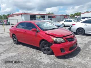 2011 Toyota Corolla S with VIN 2T1BU4EE2BC680016, listed as a IAAI auction lot 43032261 with 158,622 mi miles and . Bid and sale history available at DreamBid. Image 1.