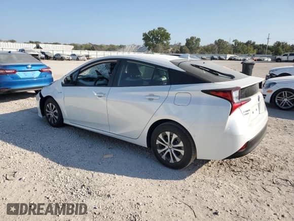 2021 Toyota Prius LE with VIN JTDL9MFU4M3023578, listed as a Copart auction lot 85115415 with Not provided miles and Salvage title. Bid and sale history available at DreamBid. Image 2.
