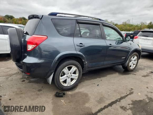2007 Toyota RAV4 Sport with VIN JTMBK32V075031470, listed as a Copart auction lot 86432055 with 94,965 mi miles and Salvage title. Bid and sale history available at DreamBid. Image 3.