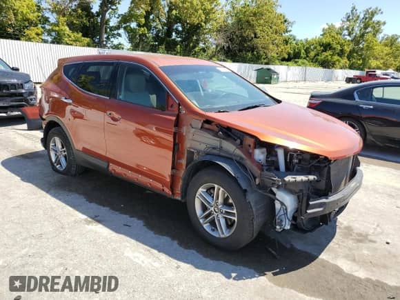 2018 Hyundai Santa Fe 2.4L с VIN 5XYZT3LB9JG512493, выставлен на аукционе Copart как лот 69841275 с пробегом 53 286 миль миль и Списание • Salvage title. История ставок и продаж доступна на DreamBid. Изображение 4.