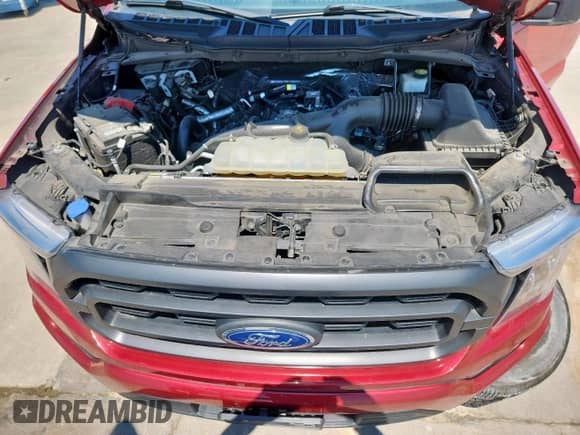 2022 Ford F-150 XL с VIN 1FTEW1CP2NKE89760, выставлен на аукционе Copart как лот 70754895 с пробегом 47 719 миль миль и Списание • Salvage title. История ставок и продаж доступна на DreamBid. Изображение 11.