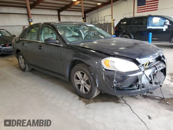 2016 Chevrolet Impala LS with VIN 2G1WA5E37G1105276, listed as a Copart auction lot 81244545 with 98,211 mi miles and Salvage title. Bid and sale history available at DreamBid. Image 4.