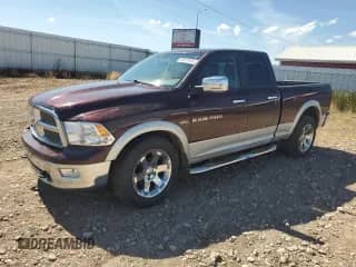 2012 Ram 1500 Laramie with VIN 1C6RD7JT8CS147678, listed as a Copart auction lot 80637645 with 118,202 mi miles and Salvage title. Bid and sale history available at DreamBid. Image 1.