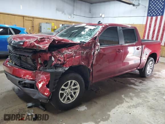 2019 Chevrolet Silverado 1500 RST with VIN 3GCUYEED3KG302996, listed as a Copart auction lot 80499135 with 56,350 mi miles and Clean title. Bid and sale history available at DreamBid. Image 1.