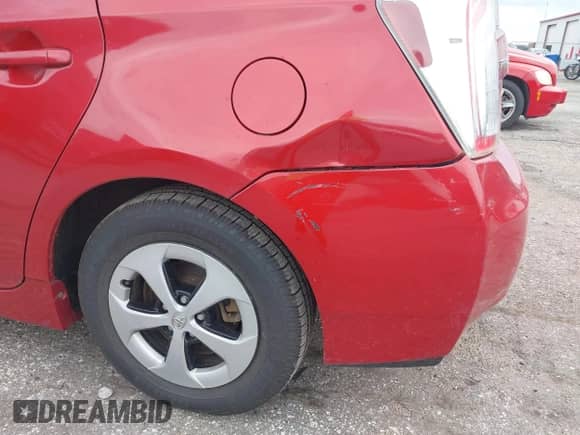 2012 Toyota Prius One with VIN JTDKN3DU2C5408788, listed as a IAAI auction lot 43184429 with 315,985 mi miles and . Bid and sale history available at DreamBid. Image 6.