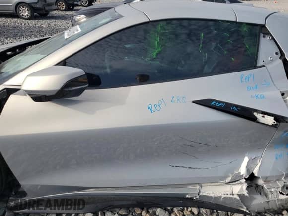 2023 Chevrolet Corvette 3LZ с VIN 1G1YF3D32P5603559, выставлен на аукционе Copart как лот 64484965 с пробегом Не указан миль и Списание • Salvage title. История ставок и продаж доступна на DreamBid. Изображение 7.