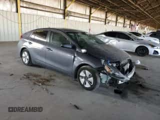 2018 Hyundai Ioniq Blue z VIN KMHC65LC8JU066476, wystawiony jako Copart lot #64273995 z przebiegiem 171 229 mil mil oraz Szkoda całkowita • Salvage title. Historia ofert i sprzedaży dostępna na DreamBid. Obrazek 4.