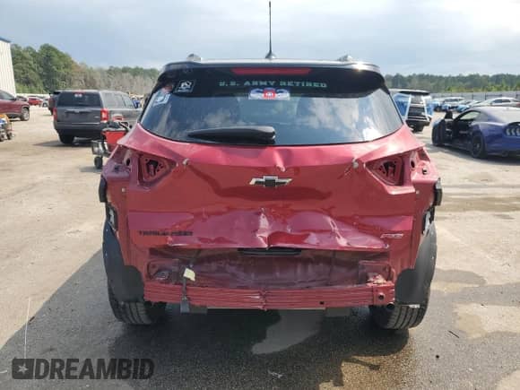 2021 Chevrolet TrailBlazer RS с VIN KL79MTSL1MB057898, выставлен на аукционе Copart как лот 81056645 с пробегом 31 111 миль миль и Списание • Salvage title. История ставок и продаж доступна на DreamBid. Изображение 6.
