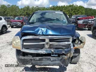 2005 Dodge Durango SLT with VIN 1D4HD48N95F585456, listed as a Copart auction lot 60709714 with 287,112 mi miles and Salvage title. Bid and sale history available at DreamBid. Image 5.