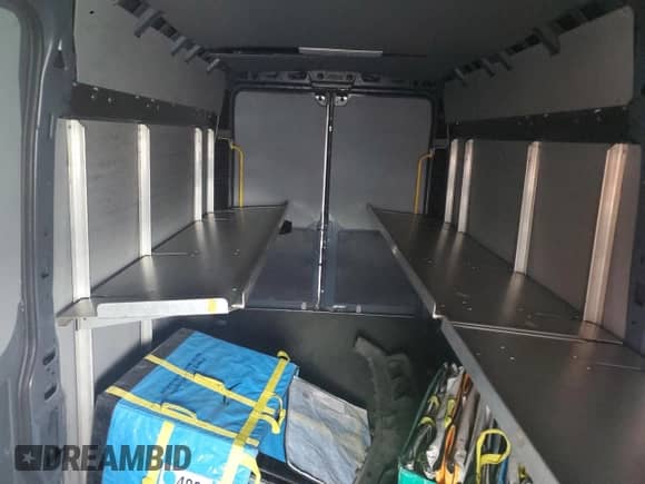 2022 Ram ProMaster Cargo с VIN 3C6MRVJGXNE114254, выставлен на аукционе Copart как лот 50842585 с пробегом Не указан миль и Списание • Salvage title. История ставок и продаж доступна на DreamBid. Изображение 10.