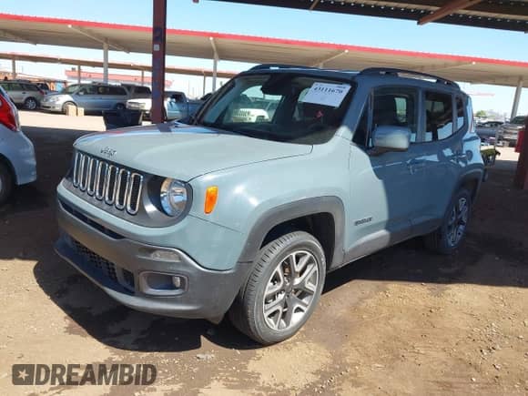 2018 Jeep Renegade Latitude с VIN ZACCJBBB9JPJ39167, выставлен на аукционе IAAI как лот 43111670 с пробегом Не указан миль и . История ставок и продаж доступна на DreamBid. Изображение 2.