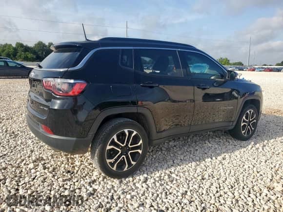 2022 Jeep Compass (RED) Edition with VIN 3C4NJDCB9NT233022, listed as a Copart auction lot 64565225 with 15,643 mi miles and Clean title. Bid and sale history available at DreamBid. Image 3.
