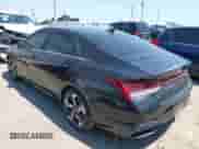 2023 Hyundai Elantra Limited with VIN KMHLP4AG1PU525126, listed as a IAAI auction lot 42981498 with 29,733 mi miles and . Bid and sale history available at DreamBid. Image 3.