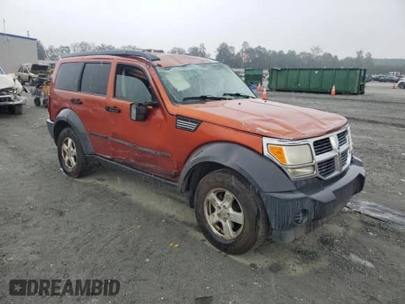 2007 Dodge Nitro SXT with VIN 1D8GT28K47W591157, listed as a Copart auction lot 81114315 with 234,788 mi miles and Salvage title. Bid and sale history available at DreamBid. Image 4.