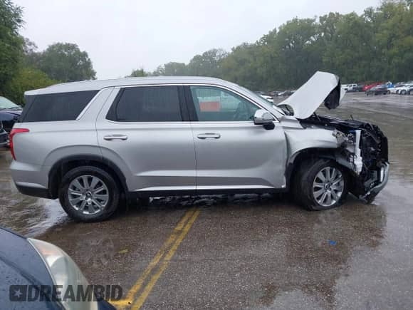 2025 Hyundai Palisade SEL z VIN KM8R2DGE2SU947512, wystawiony jako IAAI lot #43295191 z przebiegiem 3 416 mil mil oraz . Historia ofert i sprzedaży dostępna na DreamBid. Obrazek 14.