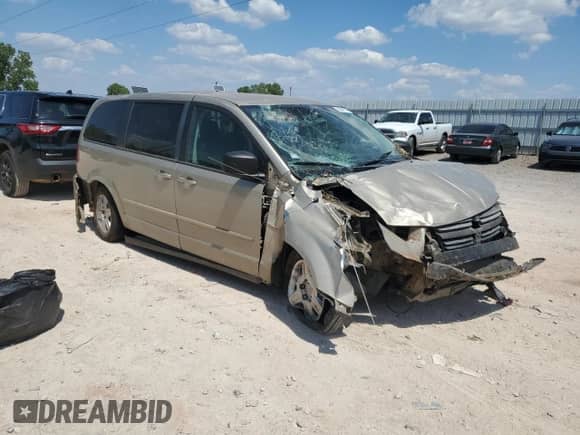 2009 Dodge Grand Caravan SE with VIN 2D8HN44E19R659128, listed as a Copart auction lot 69866175 with Not provided miles and Salvage title. Bid and sale history available at DreamBid. Image 4.