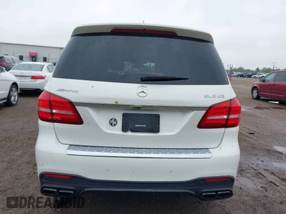 2017 Mercedes-Benz GLS 63 AMG with VIN 4JGDF7FE7HA893426, listed as a IAAI auction lot 42313142 with 68,283 mi miles and . Bid and sale history available at DreamBid. Image 17.