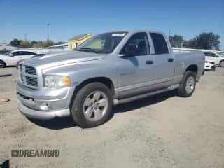 2005 Dodge 1500 SLT z VIN 1D7HA18D75J518062, wystawiony jako Copart lot #70518664 z przebiegiem 96 372 mil mil oraz Szkoda całkowita • Salvage title. Historia ofert i sprzedaży dostępna na DreamBid. Obrazek 1.