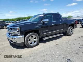 2017 Chevrolet Silverado 1500 LTZ with VIN 1GCVKSEC8HZ322729, listed as a Copart auction lot 57042225 with 67,390 mi miles and Salvage title. Bid and sale history available at DreamBid. Image 1.