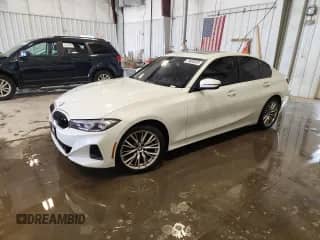2023 BMW 3 Series 330i xDrive с VIN 3MW89FF07P8D57143, выставлен на аукционе Copart как лот 70600835 с пробегом Не указан миль и Списание • Salvage title. История ставок и продаж доступна на DreamBid. Изображение 1.