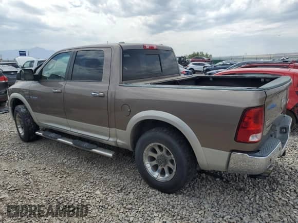 2009 Dodge 1500 Laramie with VIN 1D3HV13T69S743870, listed as a Copart auction lot 63052865 with 161,322 mi miles and Clean title. Bid and sale history available at DreamBid. Image 2.