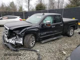 2017 GMC Sierra 1500 SLT z VIN 1GTV2NEJ2HZ189420, wystawiony jako Copart lot #49206865 z przebiegiem 85 393 mil mil oraz Szkoda całkowita • Salvage title. Historia ofert i sprzedaży dostępna na DreamBid. Obrazek 1.