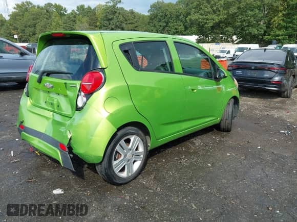 2014 Chevrolet Spark LS with VIN KL8CB6S97EC512293, listed as a IAAI auction lot 43315388 with 59,294 mi miles and . Bid and sale history available at DreamBid. Image 4.