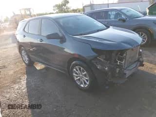 2021 Chevrolet Equinox LS with VIN 2GNAXHEV1M6123832, listed as a IAAI auction lot 43411817 with 105,062 mi miles and . Bid and sale history available at DreamBid. Image 1.