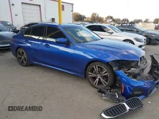 2022 BMW 3 Series 330i with VIN 3MW5R1J06N8C22729, listed as a IAAI auction lot 42539158 with 48,279 mi miles and . Bid and sale history available at DreamBid. Image 1.