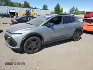 2025 Chevrolet Equinox EV RS с VIN 3GN7DSRR0SS134526, выставлен на аукционе Copart как лот 67317505 с пробегом 1 525 миль миль и Списание • Salvage title. История ставок и продаж доступна на DreamBid. Изображение 1.