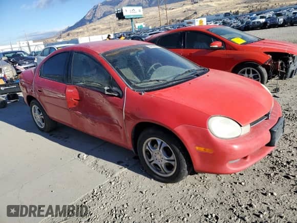2001 Dodge Neon Highline z VIN 1B3ES46CX1D190166, wystawiony jako Copart lot #84109594 z przebiegiem 155 295 mil mil oraz Szkoda całkowita • Salvage title. Historia ofert i sprzedaży dostępna na DreamBid. Obrazek 4.
