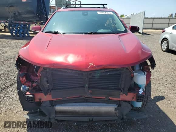 2022 Chevrolet Equinox Premier z VIN 3GNAXNEV9NS119934, wystawiony jako Copart lot #54847355 z przebiegiem 23 428 mil mil oraz Szkoda całkowita • Salvage title. Historia ofert i sprzedaży dostępna na DreamBid. Obrazek 5.