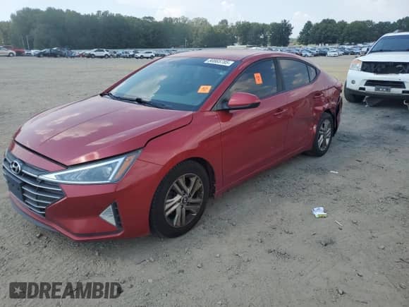 2019 Hyundai Elantra SEL z VIN 5NPD84LF3KH442794, wystawiony jako Copart lot #80865785 z przebiegiem 221 741 mil mil oraz Szkoda całkowita • Salvage title. Historia ofert i sprzedaży dostępna na DreamBid. Obrazek 1.
