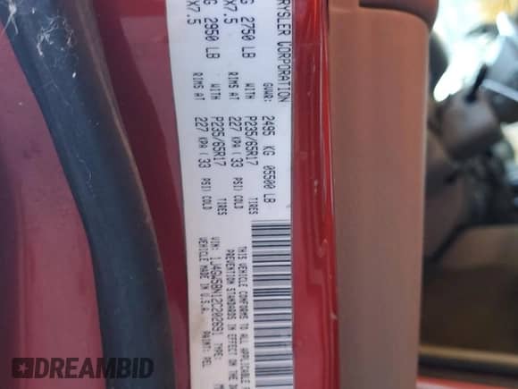 2002 Jeep Grand Cherokee Limited with VIN 1J4GW58N12C202691, listed as a Copart auction lot 64265975 with 118,480 mi miles and Salvage title. Bid and sale history available at DreamBid. Image 14.
