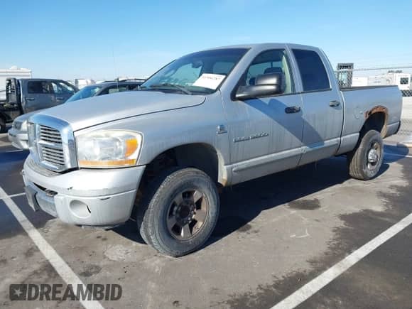2006 Dodge 2500 SLT with VIN 3D7KS28C36G136520, listed as a IAAI auction lot 41506287 with 305,813 mi miles and . Bid and sale history available at DreamBid. Image 2.