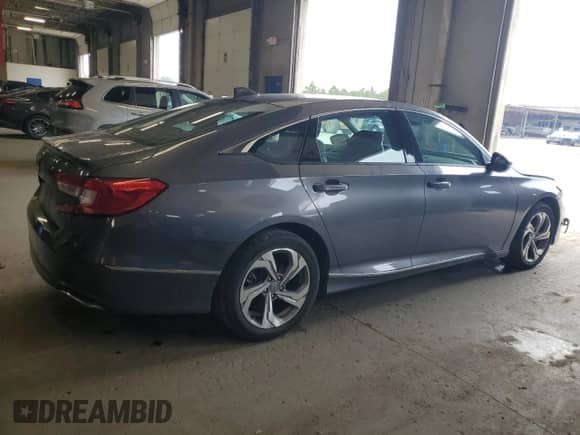 2019 Honda Accord EX-L with VIN 1HGCV1F50KA138823, listed as a Copart auction lot 67313465 with 21,563 mi miles and Salvage title. Bid and sale history available at DreamBid. Image 3.