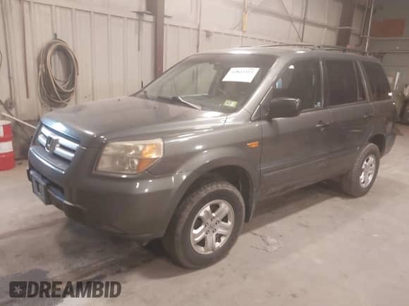 2007 Honda Pilot LX с VIN 5FNYF18167B019927, выставлен на аукционе IAAI как лот 42823313 с пробегом 214 576 миль миль и . История ставок и продаж доступна на DreamBid. Изображение 2.