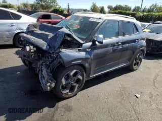 2021 Hyundai Venue Denim с VIN KMHRC8A33MU082709, выставлен на аукционе Copart как лот 68217895 с пробегом Не указан миль и Списание • Salvage title. История ставок и продаж доступна на DreamBid. Изображение 1.