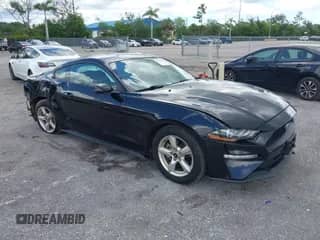 2019 Ford Mustang EcoBoost with VIN 1FA6P8TH7K5185102, listed as a IAAI auction lot 42966419 with 93,089 mi miles and . Bid and sale history available at DreamBid. Image 1.