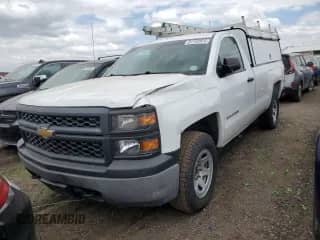 2015 Chevrolet Silverado 1500 LS z VIN 1GCNKPEH6FZ166485, wystawiony jako Copart lot #61752975 z przebiegiem 122 510 mil mil oraz Czysty tytuł • Clean title. Historia ofert i sprzedaży dostępna na DreamBid. Obrazek 1.