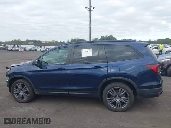 2022 Honda Pilot Sport с VIN 5FNYF6H35NB019042, выставлен на аукционе IAAI как лот 43146218 с пробегом 43 700 миль миль и . История ставок и продаж доступна на DreamBid. Изображение 14.
