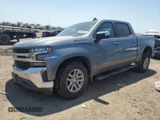 2019 Chevrolet Silverado 1500 LT with VIN 3GCPWCEK1KG252640, listed as a Copart auction lot 52406405 with 125,577 mi miles and Salvage title. Bid and sale history available at DreamBid. Image 1.